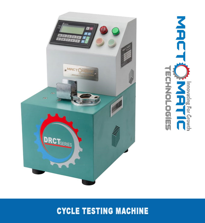 Door Closer Cycle Testing Machine Manufacturers - Suppliers and Exporters Rajkot Gujarat India Mactomatic Brand